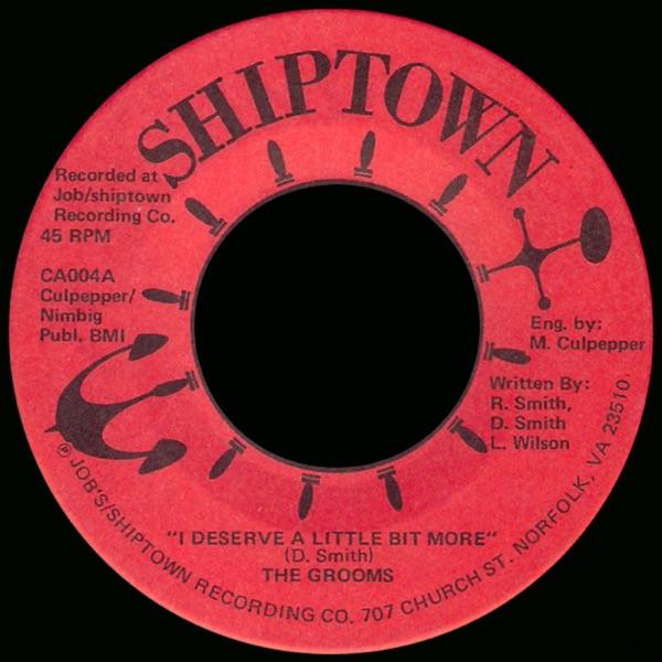Shiptown - The Grooms