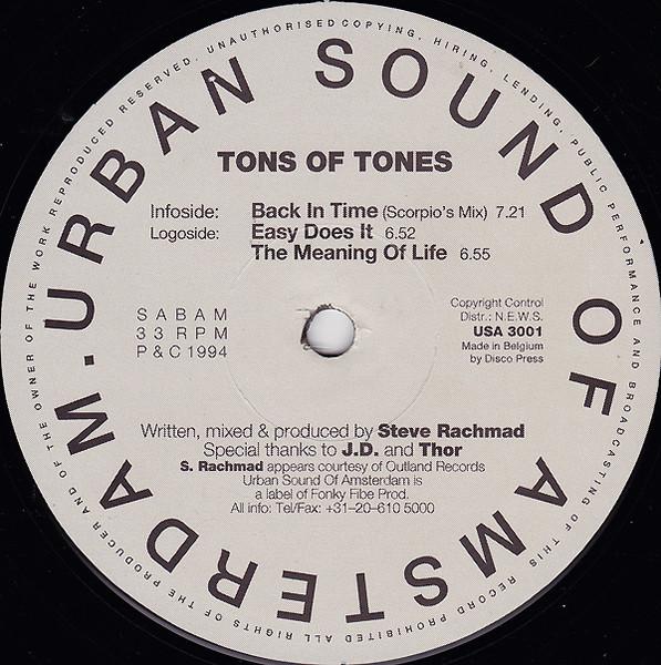 Back In Time - Tons Of Tones