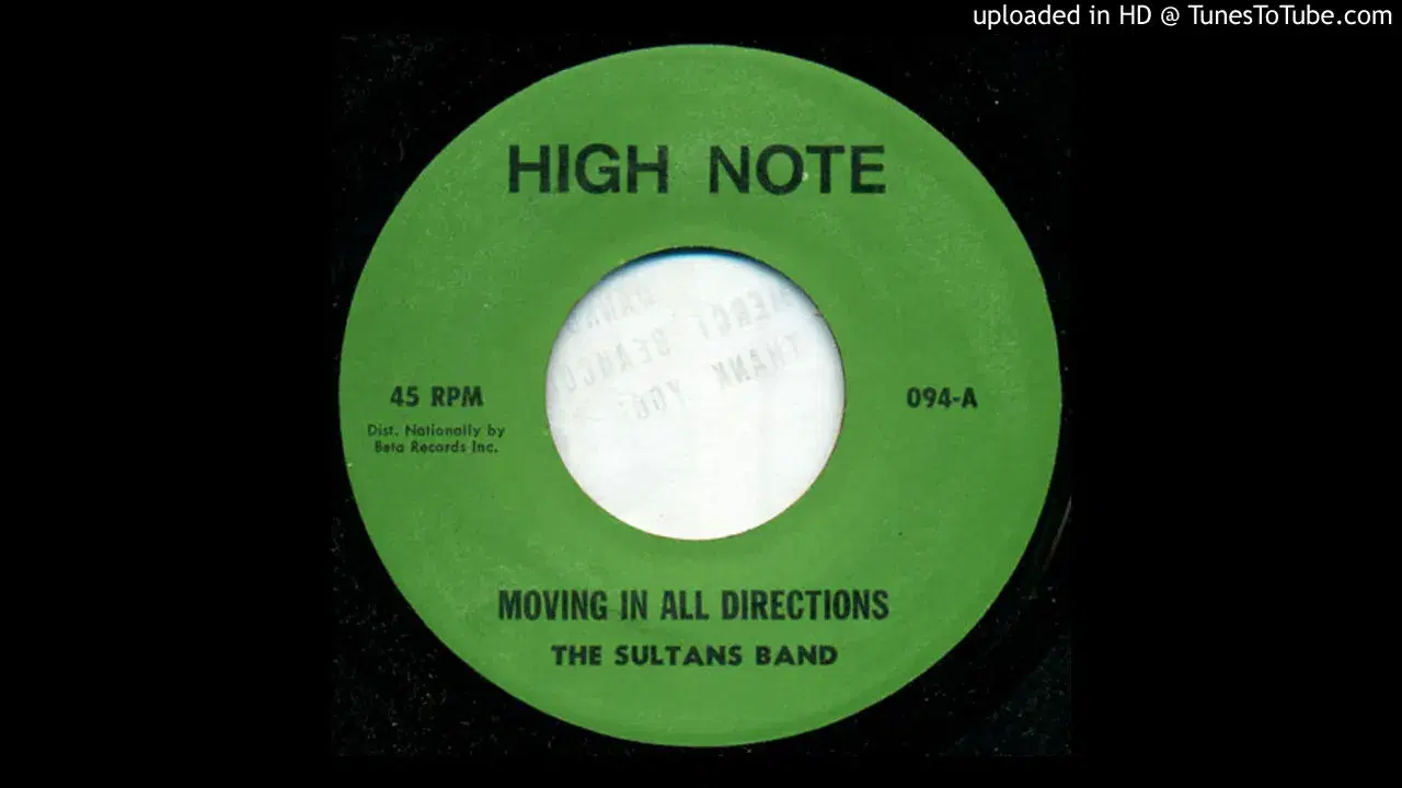 Moving In All Directions / Kill That Roach - The Sultans Band