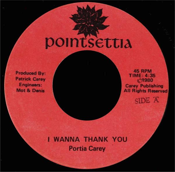 - Portia Carey