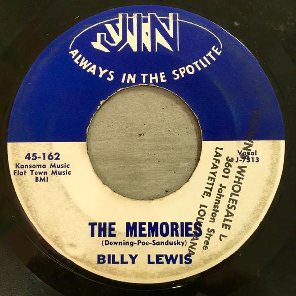 The Memories / Show Me How To Twist - Billy Lewis