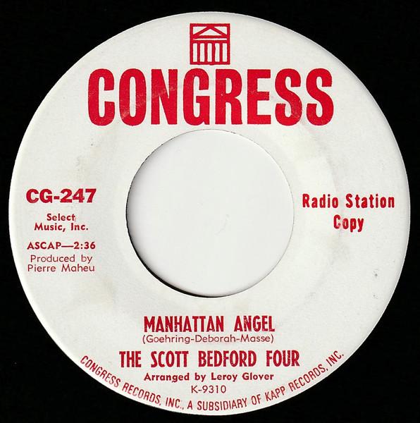 Manhattan Angel / You Turned Your Back On Me - The Scott Bedford Four