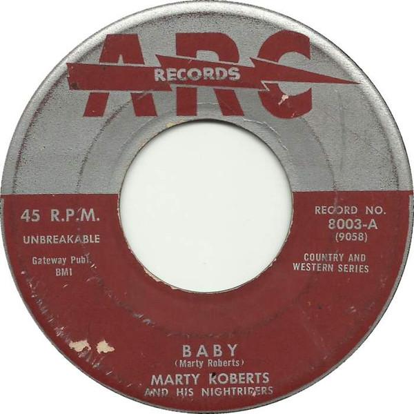 Baby / Your Feet's Too Big - Marty Roberts