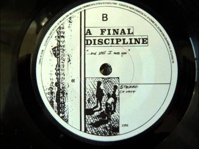  - A Final Discipline