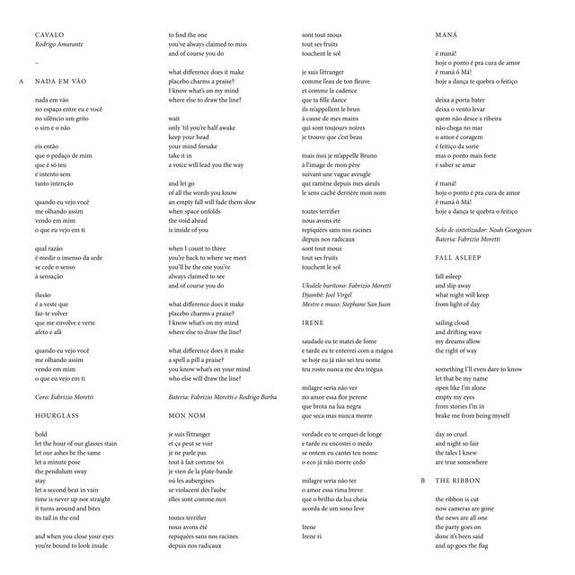 Cavalo - Rodrigo Amarante