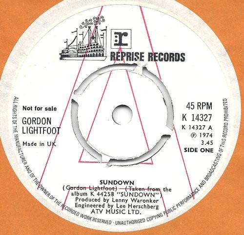 Sundown - Gordon Lightfoot