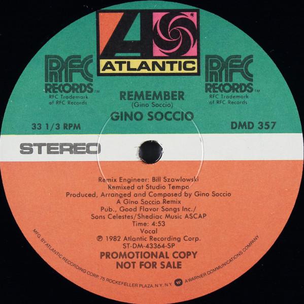 Remember - Gino Soccio