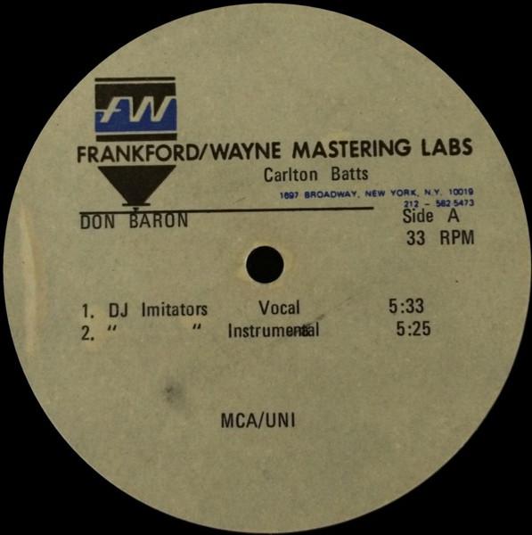 DJ Imitators - Don Baron