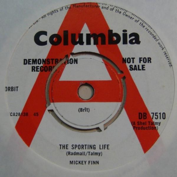 This Sporting Life / Night Comes Down - Mickey Finn
