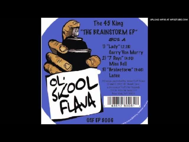 The Brainstorm EP - The 45 King & Latee