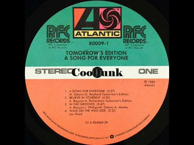 A Song For Everyone - Tomorrow's Edition