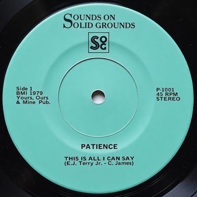  - Patience