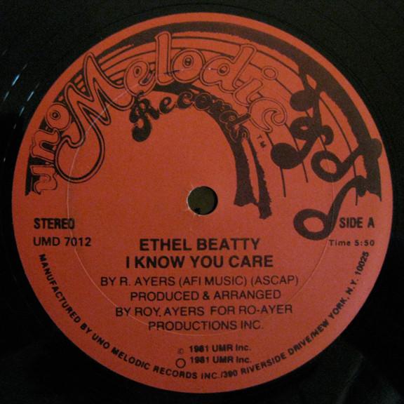 I Know You Care - Ethel Beatty