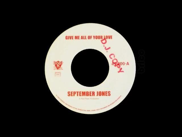  - September Jones
