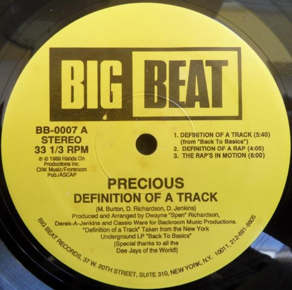 Definition Of A Track - Precious
