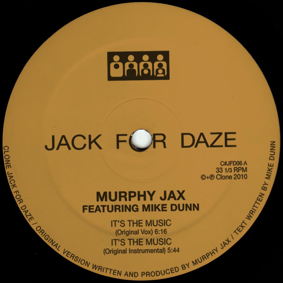It's The Music - Murphy Jax featuring Mike Dunn