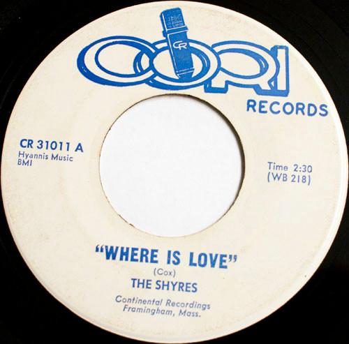 Where Is Love / My Girl - The Shyres