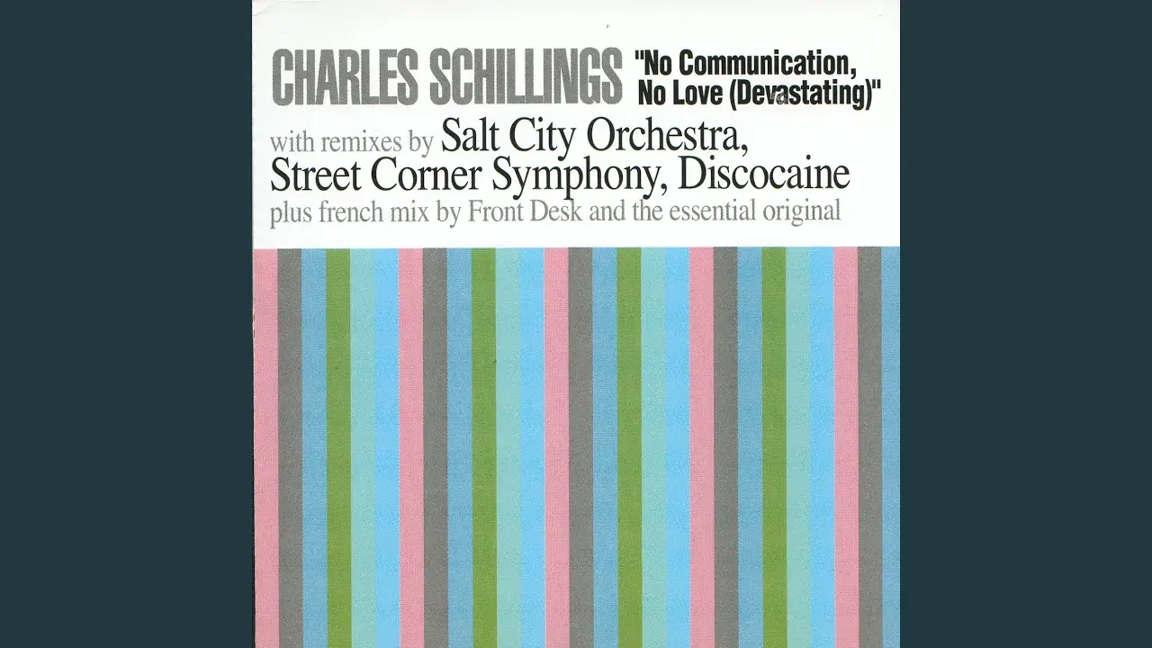 No Communication, No Love (Devastating) - Charles Schillings