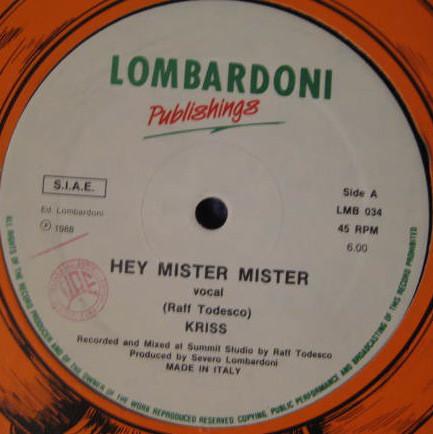 Hey Mister Mister - Kriss