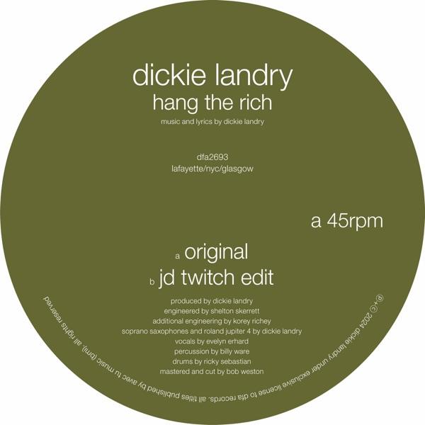 Hang The Rich - Dickie Landry