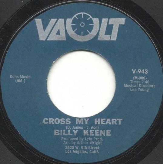 Cross My Heart / Wishing & Hoping - Billy Keene