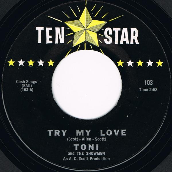 Try My Love / Beware - Toni and the Showmen