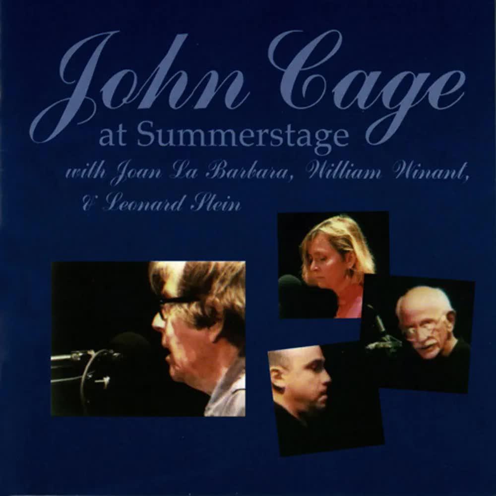 John Cage At Summerstage - William Winant, Joan La Barbara & Leonard Stein