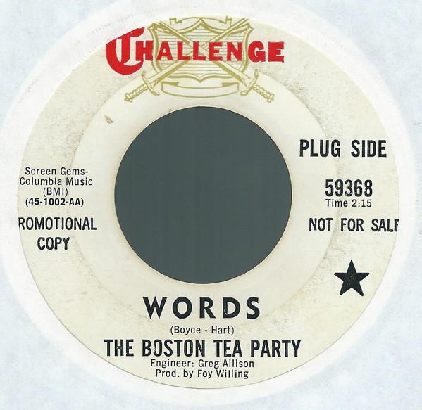 Words / Spinach - Boston Tea Party