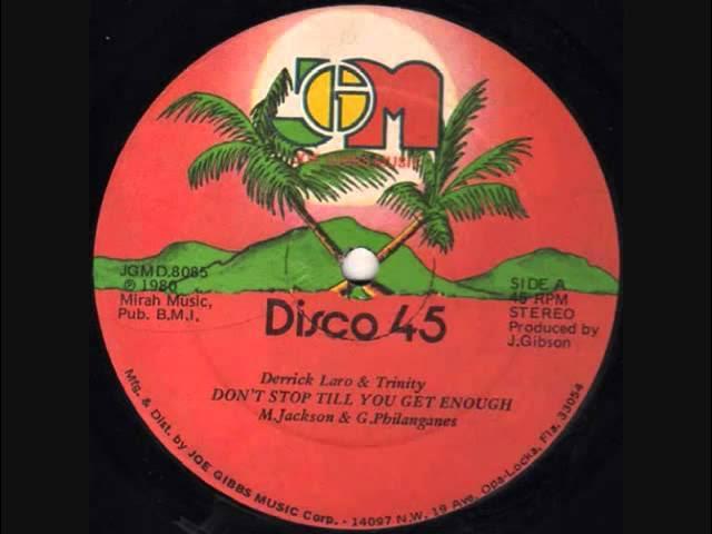 Soul Jazz Records Presents Hustle! Reggae Disco - Kingston, London, New York - Derrick Laro and Trinity