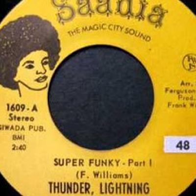 7" - Thunder Lightning & Rain