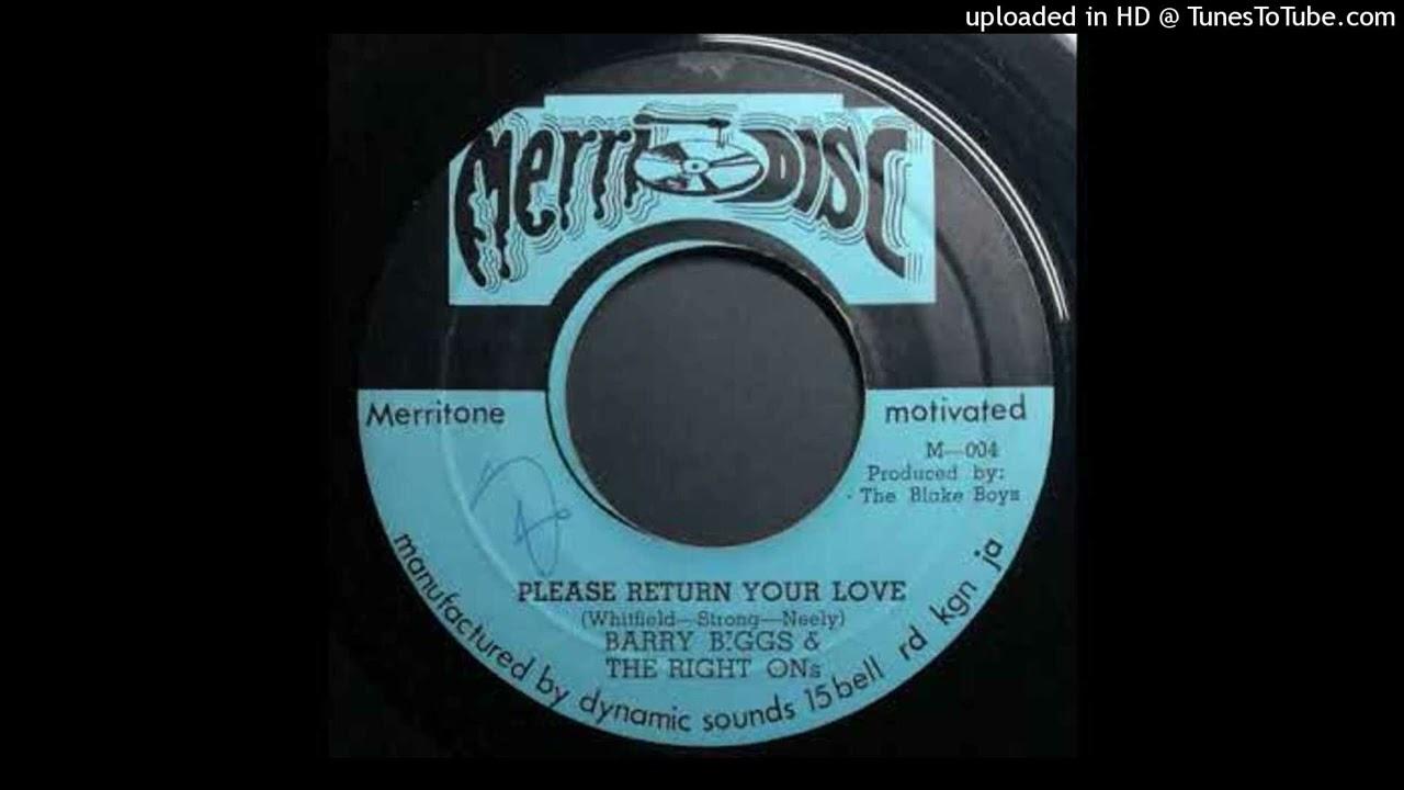  - Barry Biggs & The Right ON’