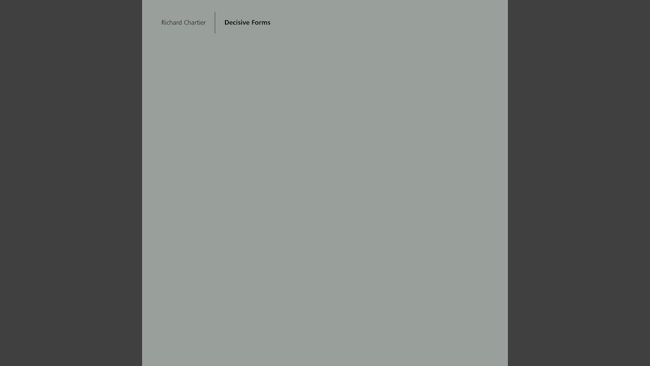 Divertissement - William Basinski + Richard Chartier