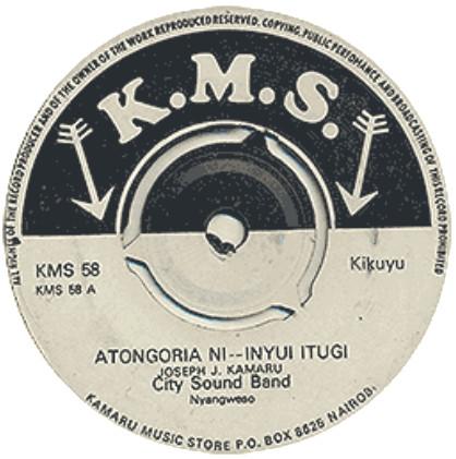Atongoria Ni -- Inyui Itugi / He - Kigacwa - City Sound Band