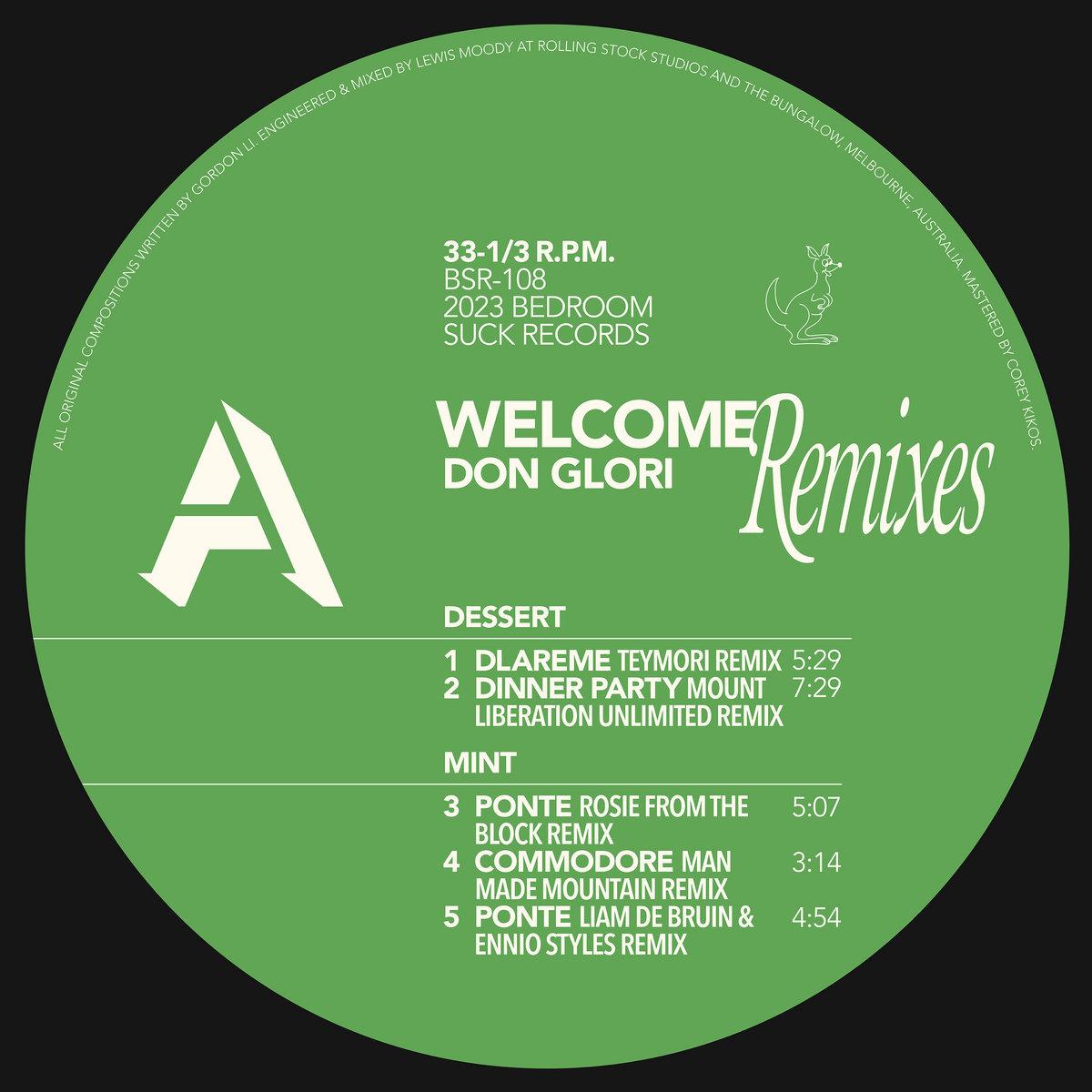 Welcome Remixes - Don Glori
