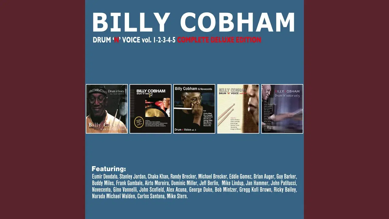 Drum 'N' Voice Vol. 1 (All That Groove) - Billy Cobham And Novecento