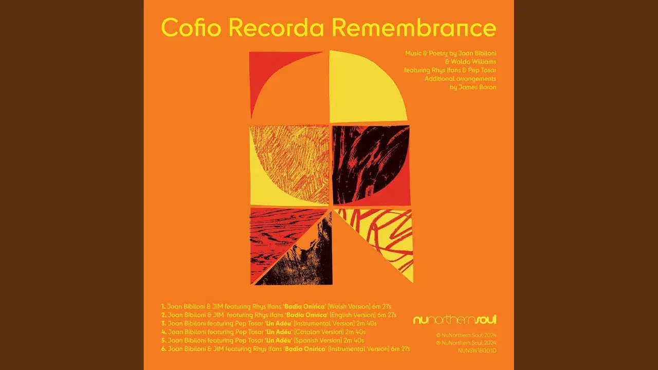 Cofio Recorda Remembrance - Joan Bibiloni featuring Rhys Ifans