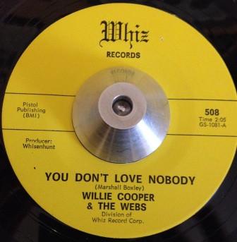  - Willie Cooper & The Webs