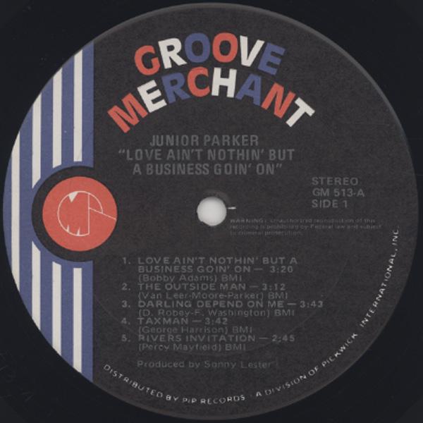 Love Ain't Nothin' But A Business Goin' On - Junior Parker