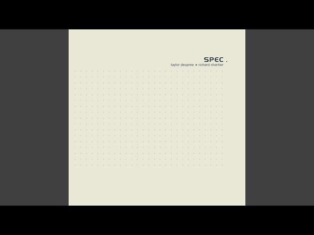 Further Materials - Richard Chartier