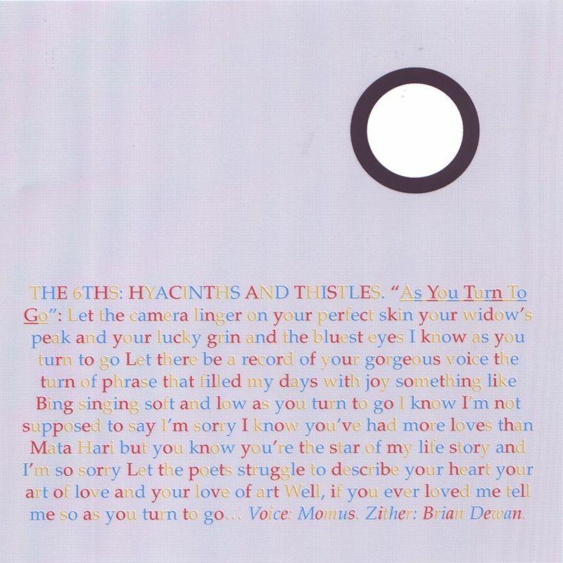Hyacinths And Thistles - The 6ths