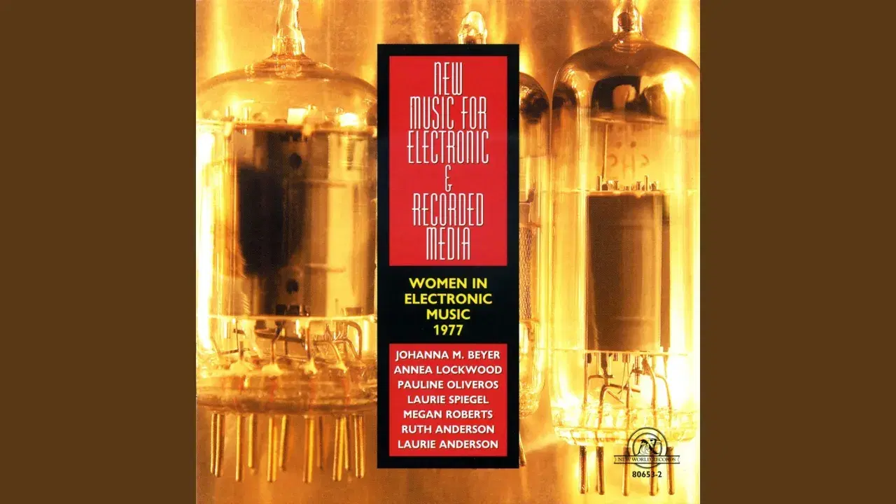 New Music For Electronic And Recorded Media (Women In Electronic Music) - Laurie Anderson & Scott Johnson