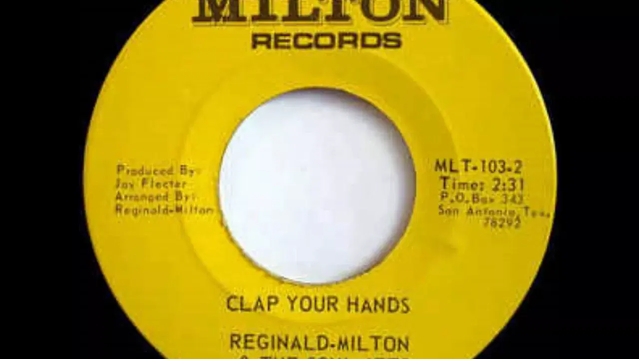 The World's Rarest Funk 45s, Vol. 2 - Reginald Milton & The Soul Jets