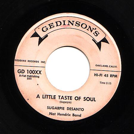  - Sugar Pie DeSanto
