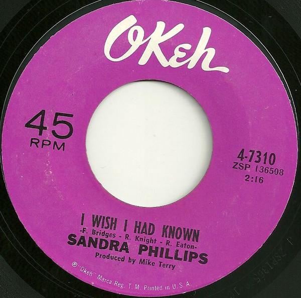  - Sandra Phillips