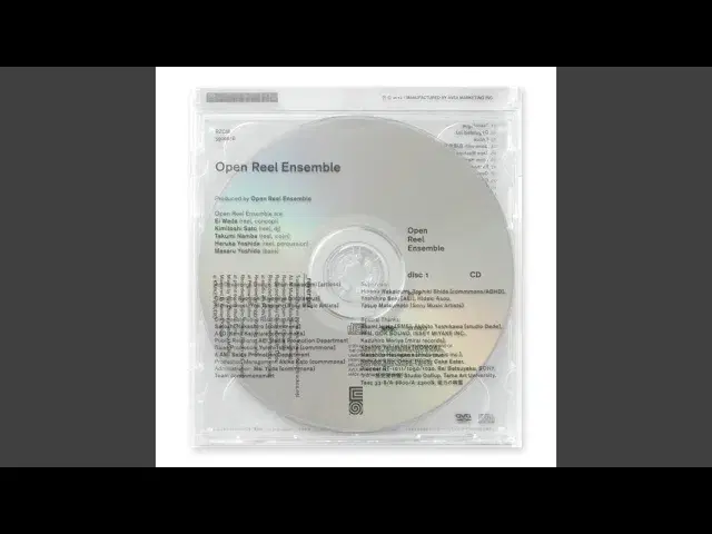 Open Reel Ensemble - Open Reel Ensemble with 大野松雄