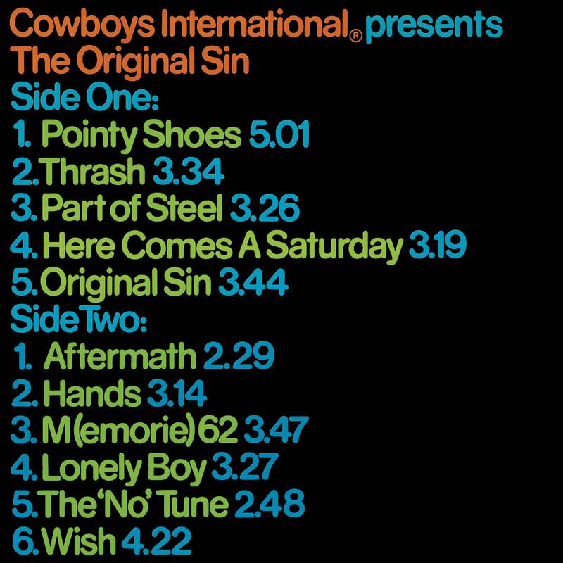 The Original Sin - Cowboys International
