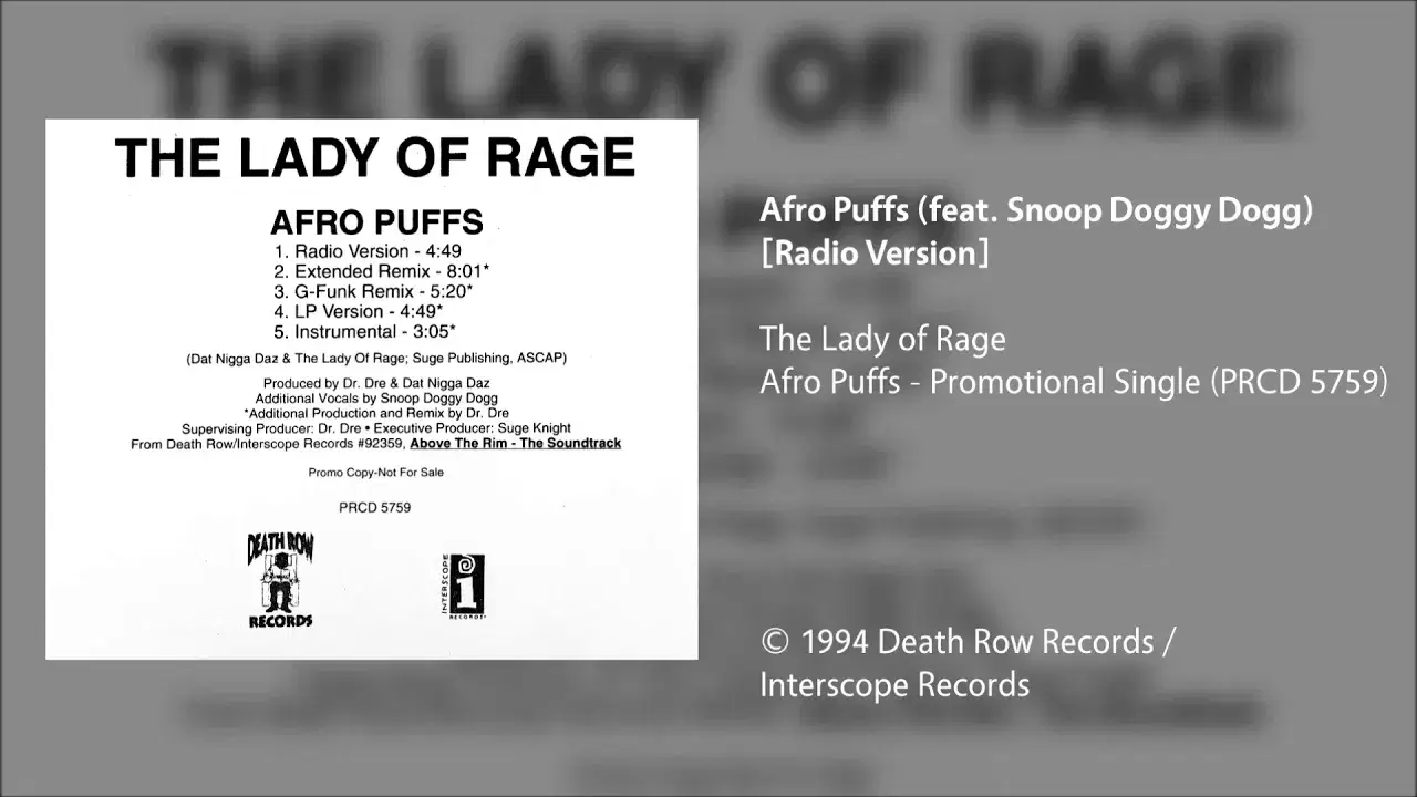 Afro Puffs - The Lady Of Rage