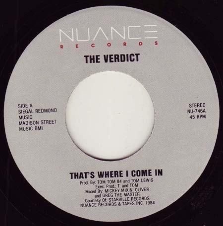 That's Where I Come In - The Verdict