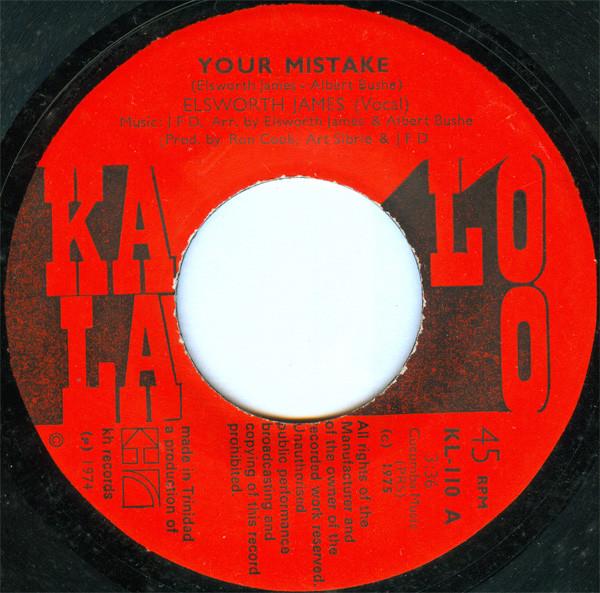 Your Mistake / Wind In My Sail - Elsworth James