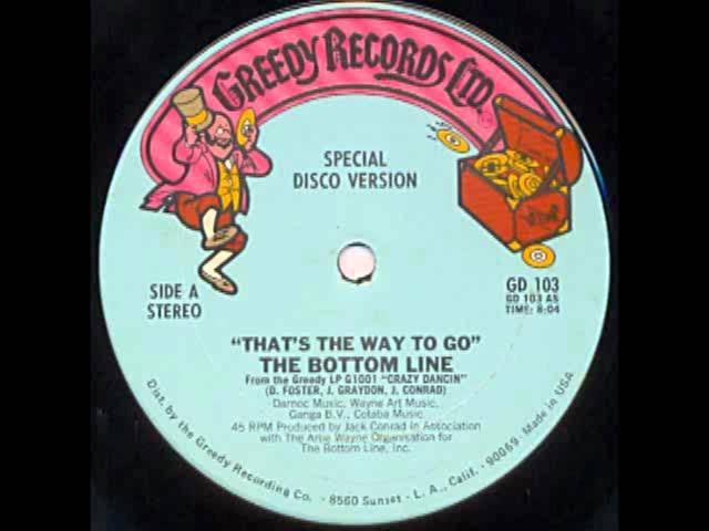 That's the Way to Go (Extended Version) - Bottom Line